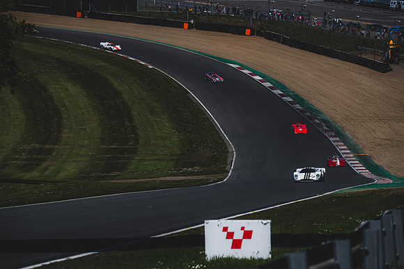 23 Alex Brundle - Lola T70 MK3B